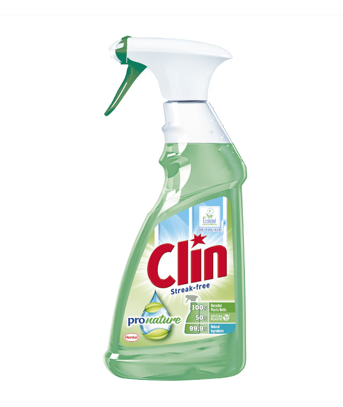 CLIN Pro Nature detergent de geam pistol  500 ml